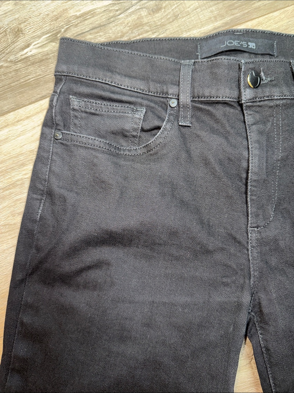 Joe's Jeans Decker Wash Black Slim Straight-Leg Jeans - Picture 7 of 14